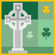 St. Patrick's Day cross