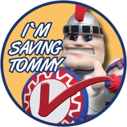 Save Tommy Titan sticker. The Titans will once again face off against the Grizzlies for the Detroit Mercy vs. OU Donor Challenge