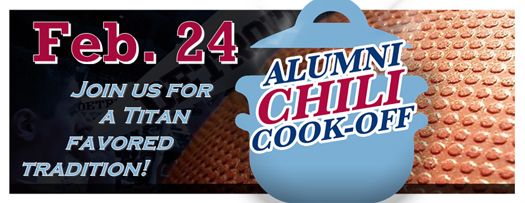 Saturday, Feb. 24, all Detroit Mercy students, faculty, staff and administrators are invited to the annual Alumni Chili Cook-Off