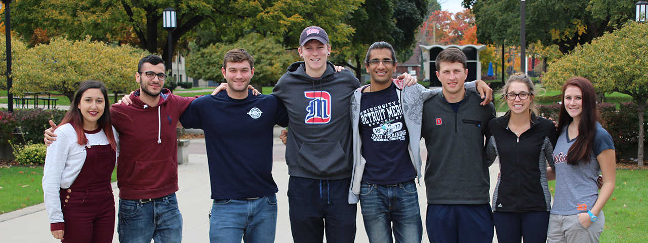 Photo of students in the SGA.