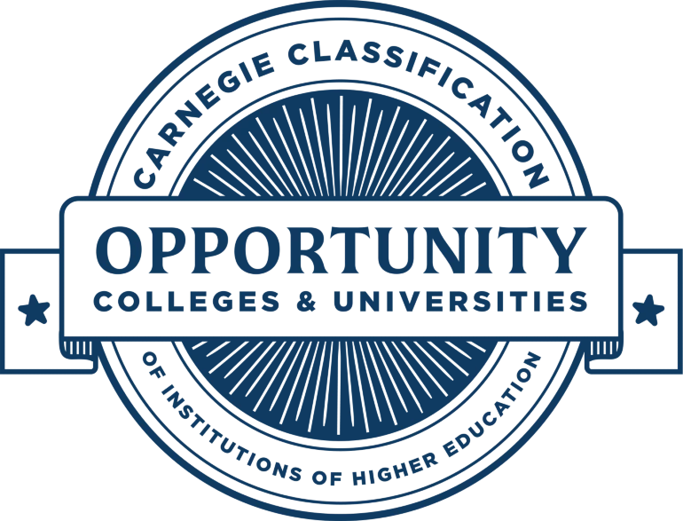 Seal of the Carnegie Classification of Institutions of Higher Education for Opportunity Colleges and Universities