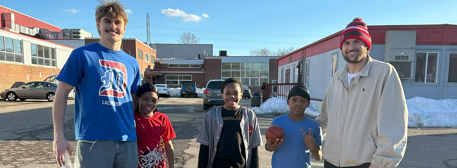 mentors and mentees at detroit community schools