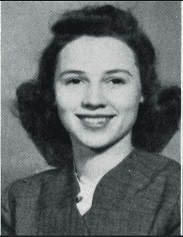 Florence Tetreault in 1947, her first year as a faculty member.