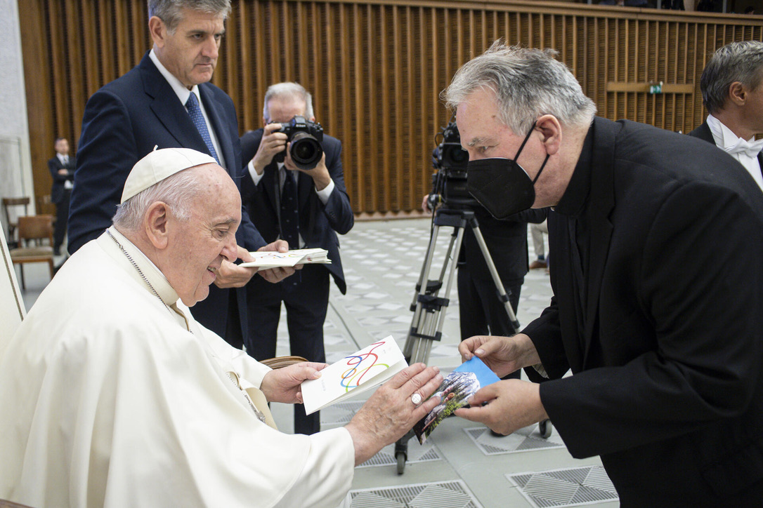 Fr Kelly and Pope Francis
