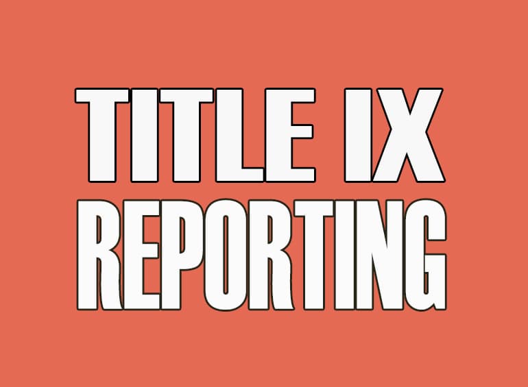 Title IX Reporting