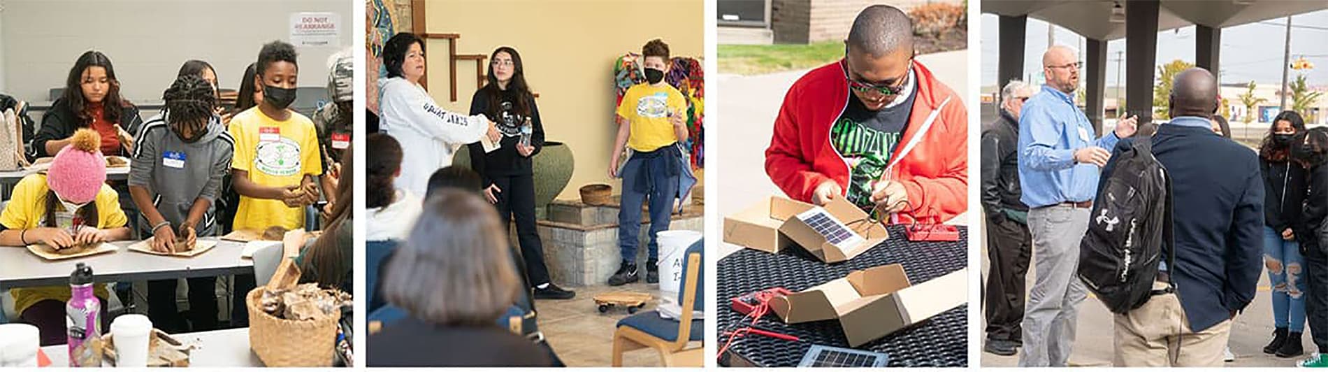 Bioneers conference. Over 400 people attended the two day environmental justice conference, with 230 of those being Middle and High School students. Of those students, 125 of them came from Southwest Detroit schools: Detroit Cristo Rey, Holy Redeemer, and Academy of the Americas. 