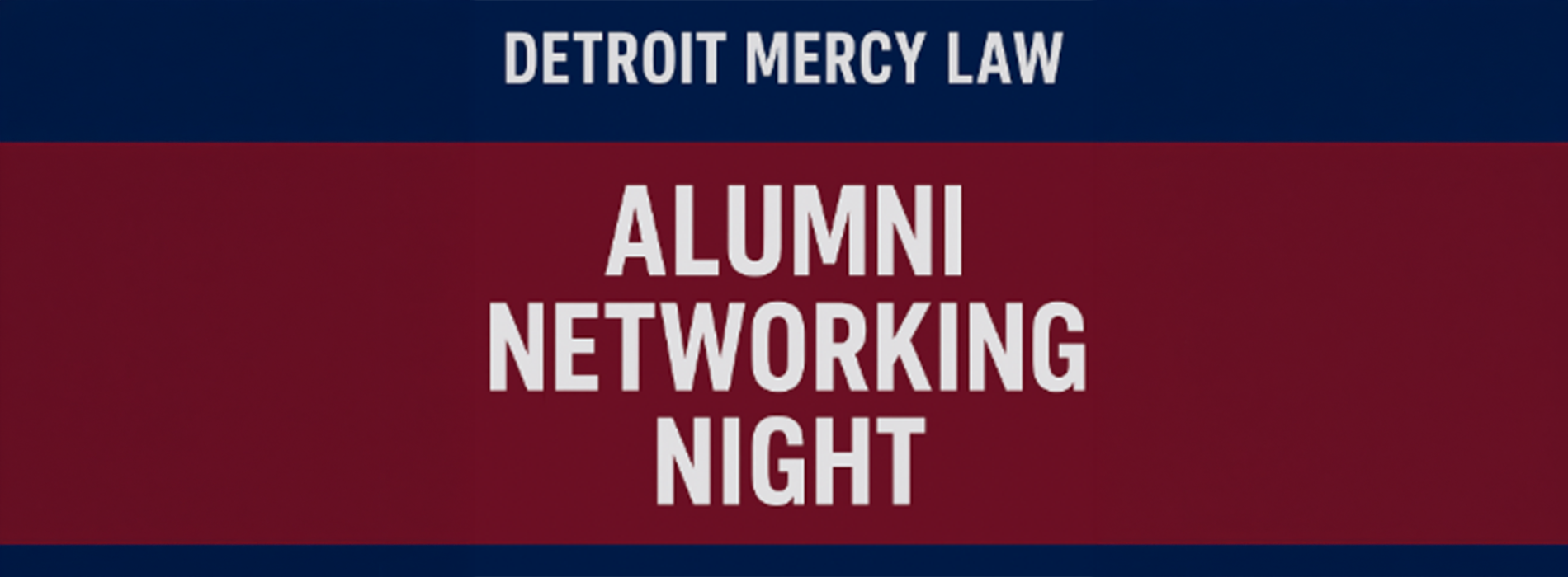 Law Alumni Networking Night banner