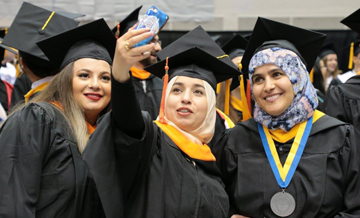 Graduates selfie 2017