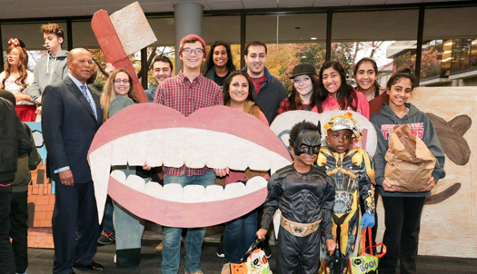 Detroit Mercy Dental booth at Safety Street 2017