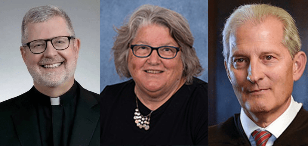 Three speakers for the 2026 Commencement ceremonies.