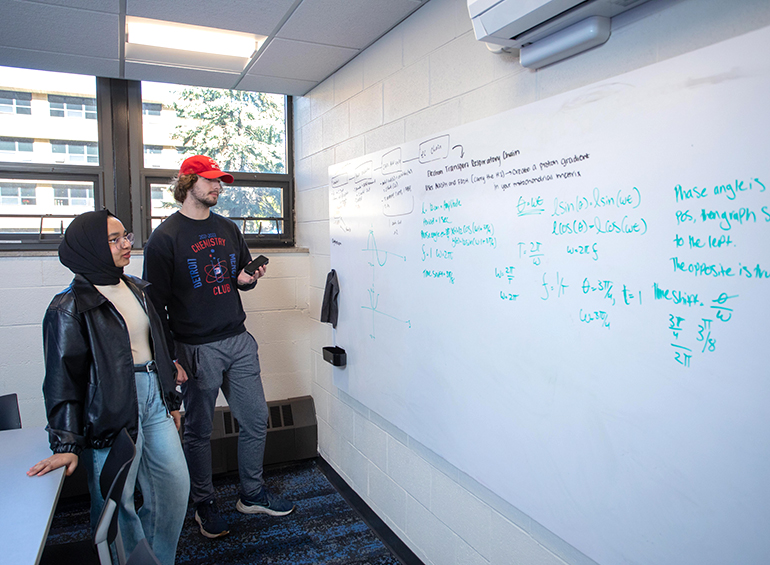 shiple hall lower level whiteboard