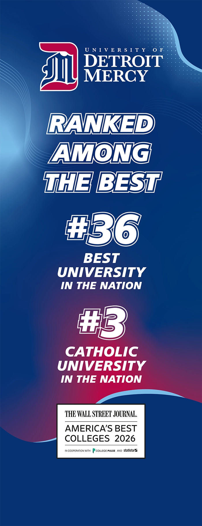 Ranked among best banner