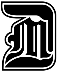 Detroit Mercy Logo in Black 200px 