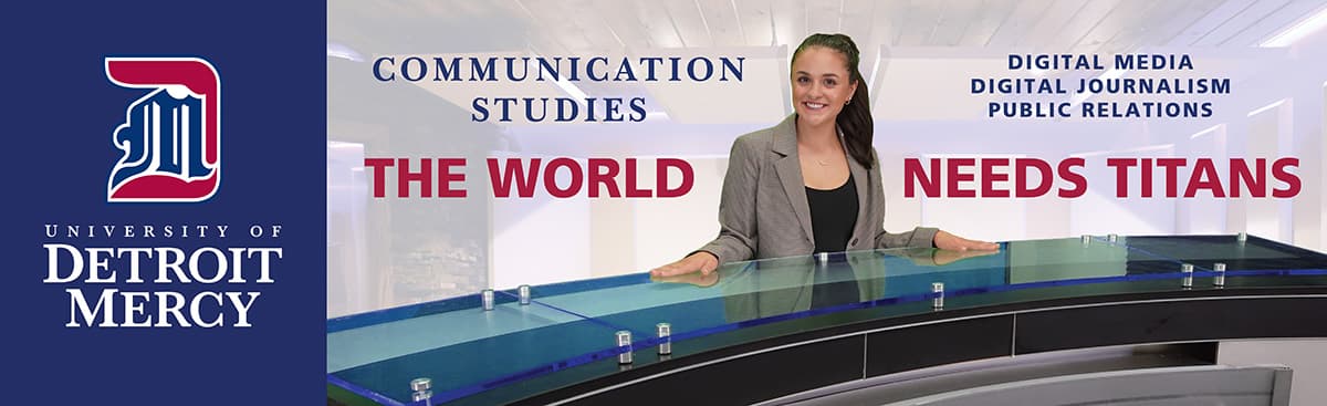 billboard for communications studies -- the world needs titans