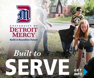 Ad - Detroit Mercy Built to Serve