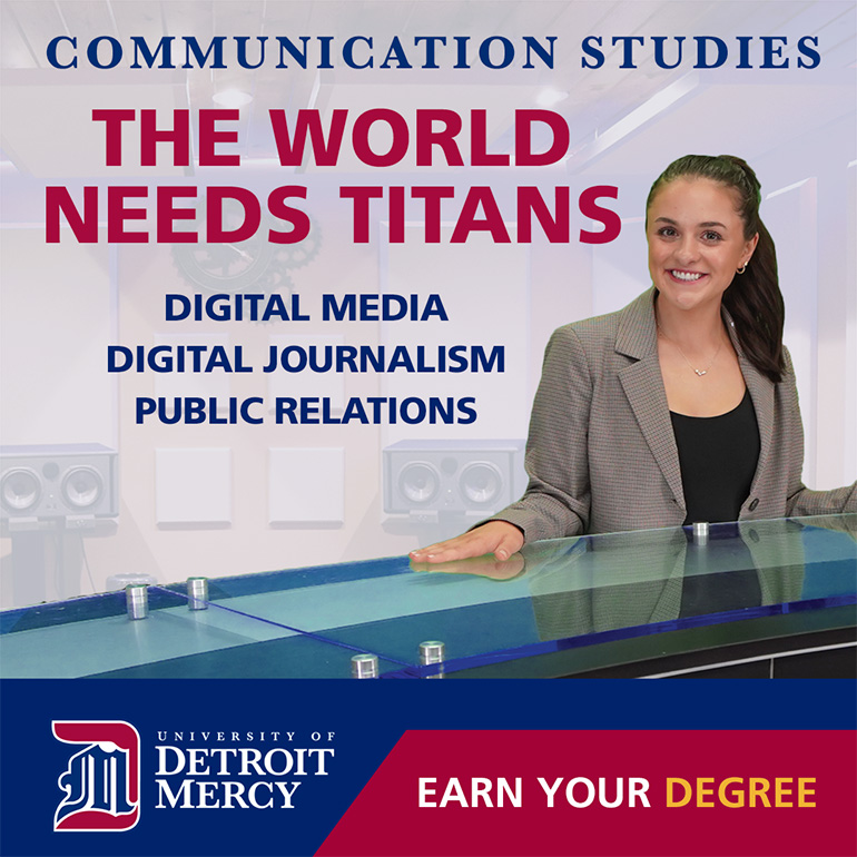 Ad -AD - Detroit Mercy Healthcare - earn your degree