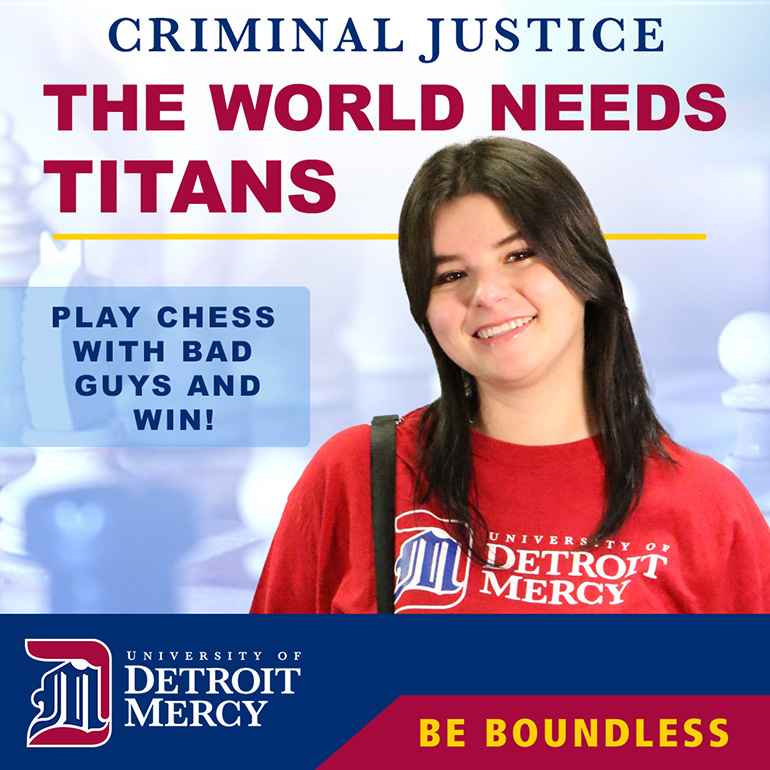 the world needs titans digital ad for criminal justice
