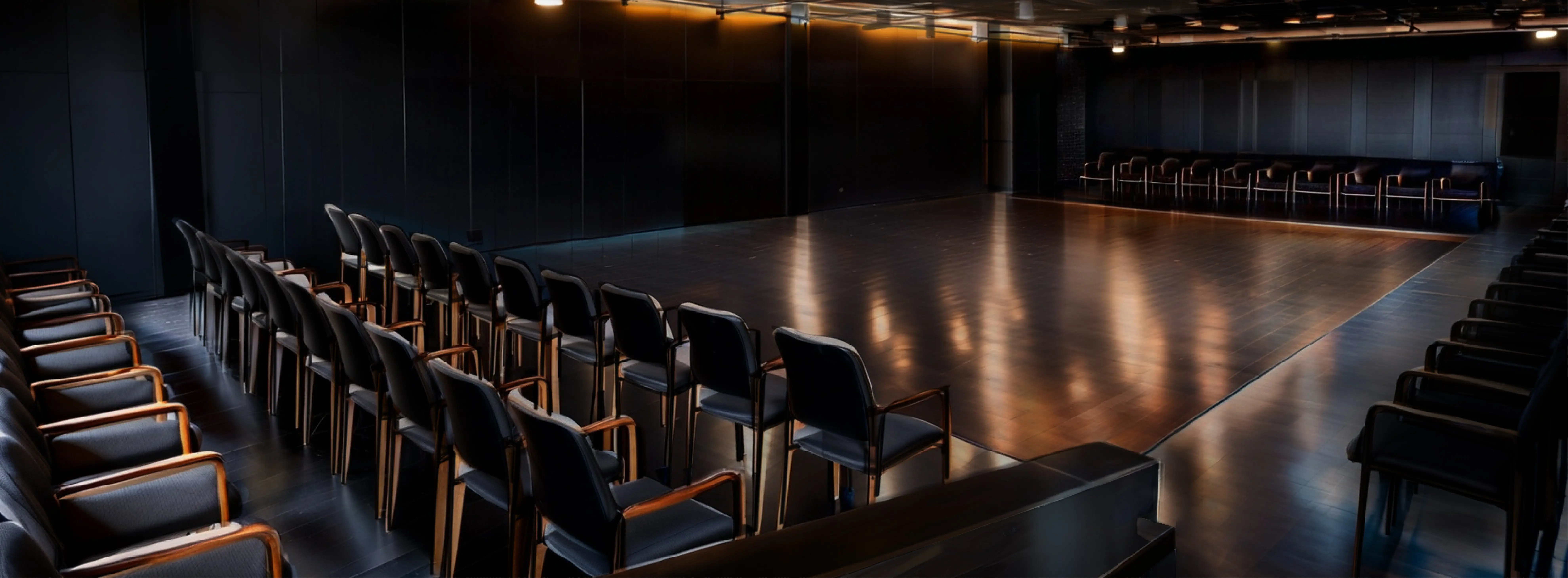 illustration of blackbox theatre