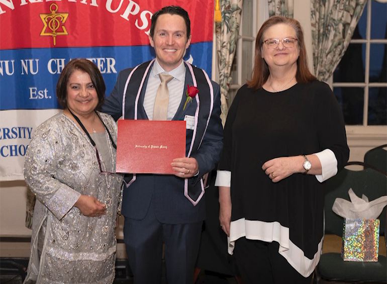 Michelle Wheater with two other individuals