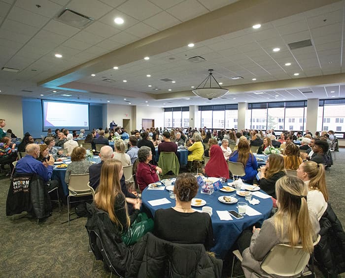 scholarship reception hall