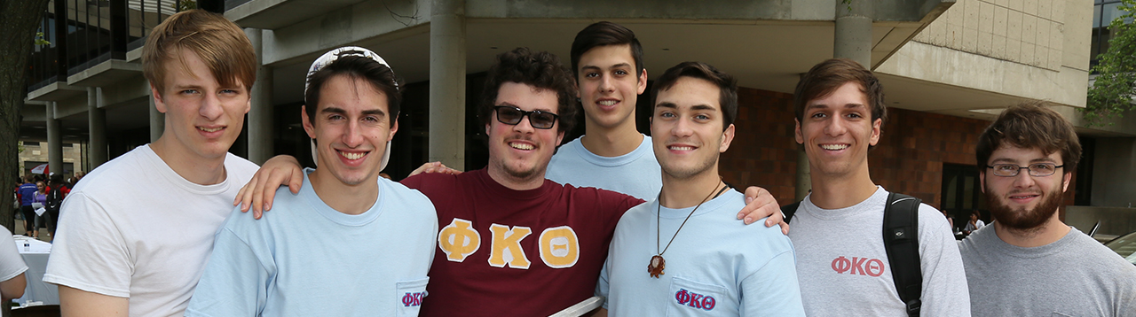 Students posing for a photo.