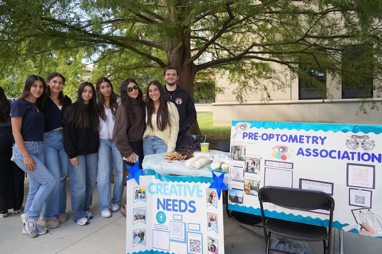 preoptometry club table