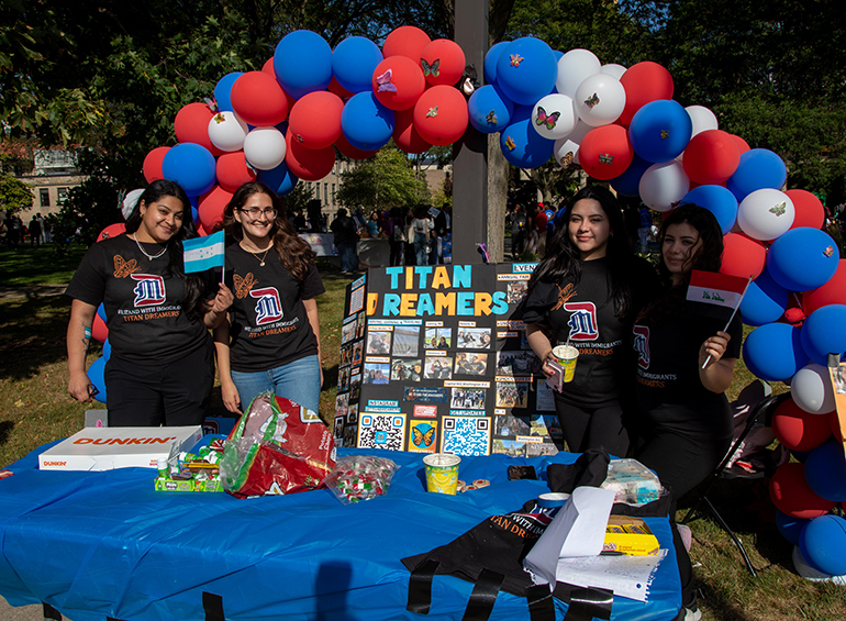 Titan dreamers table at Titan fest