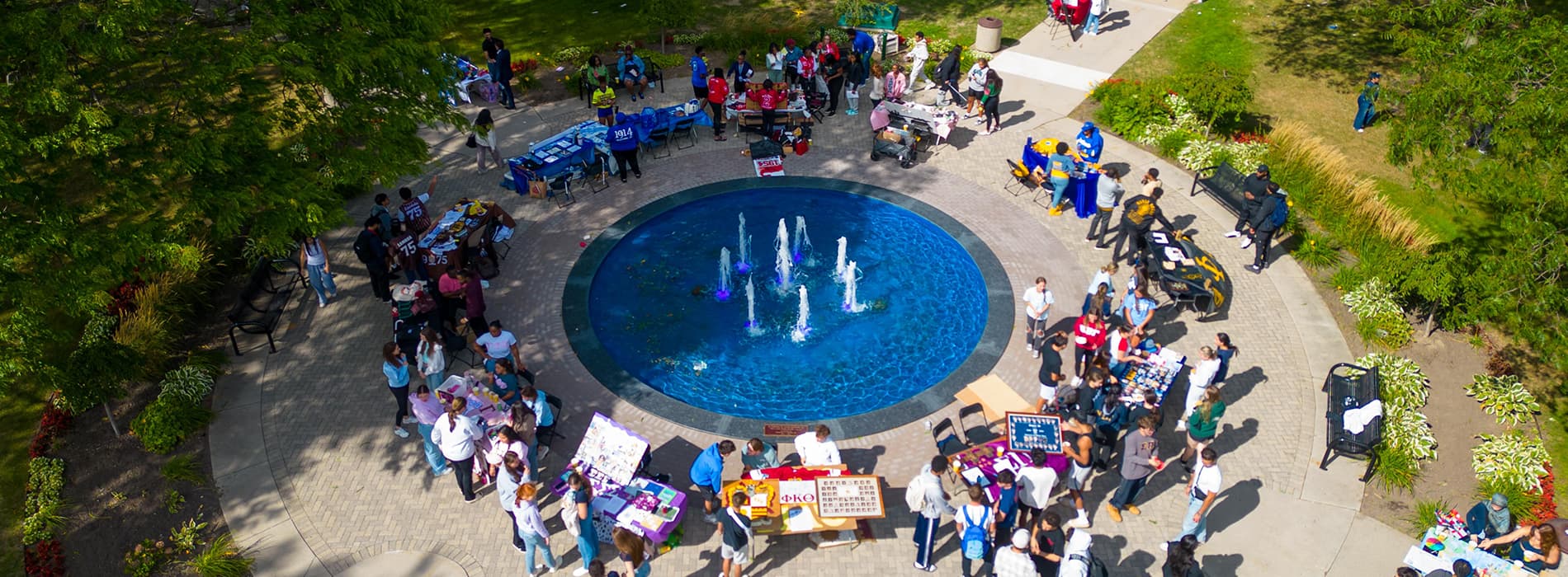 titan fest aerial shot