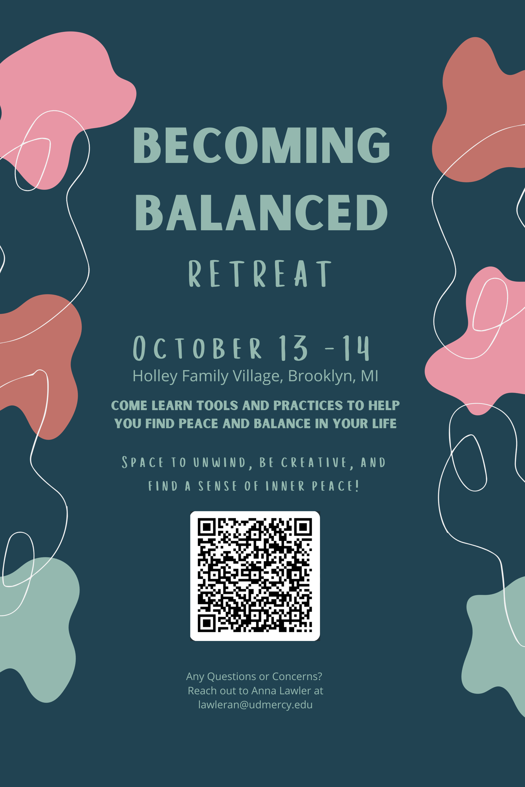 Flyer with retreat info