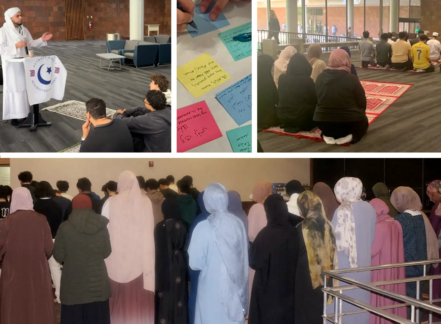 Collage of Islamic Ministry spiritual gatherings