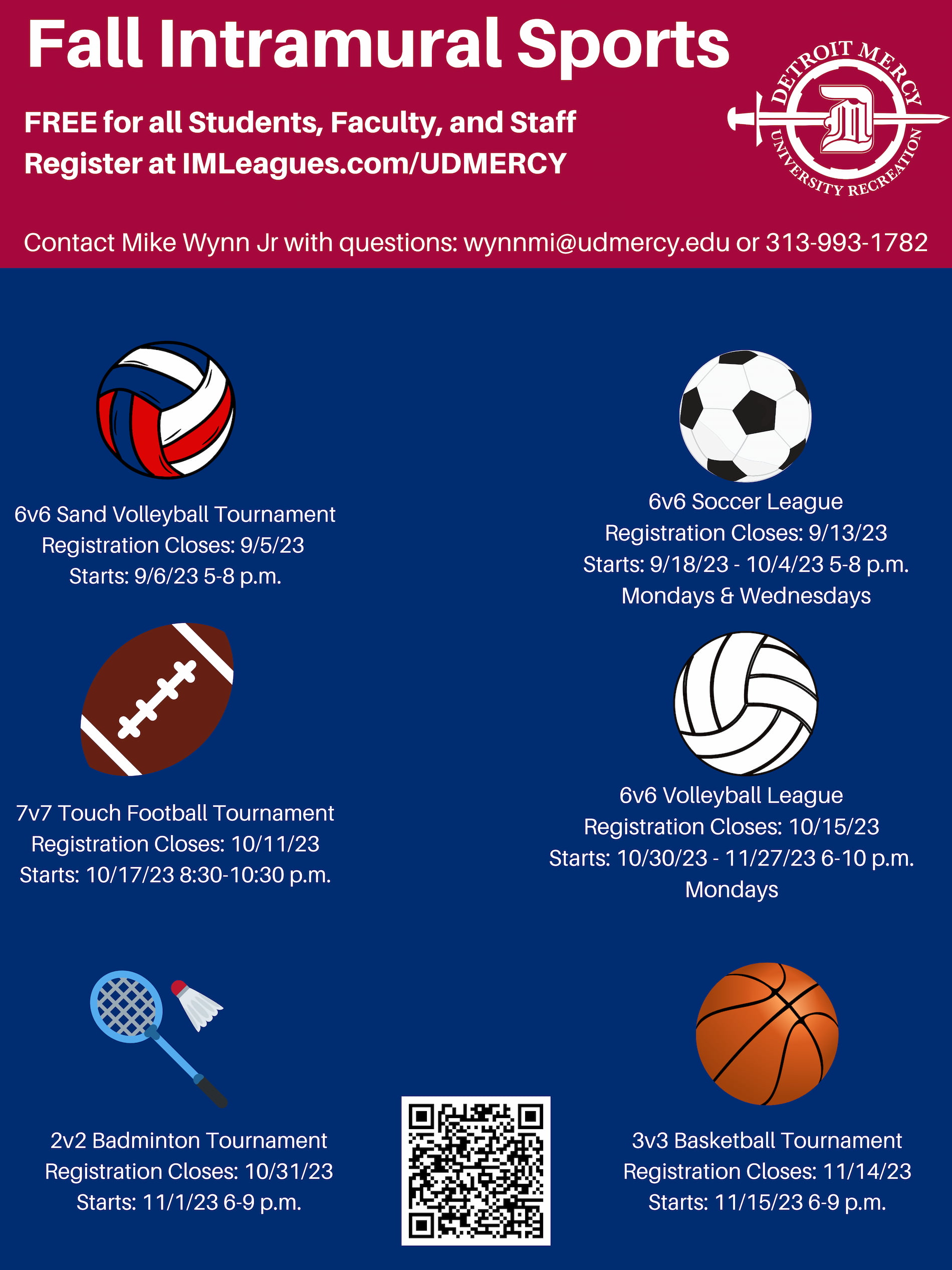 Intramural Sports, University Recreation