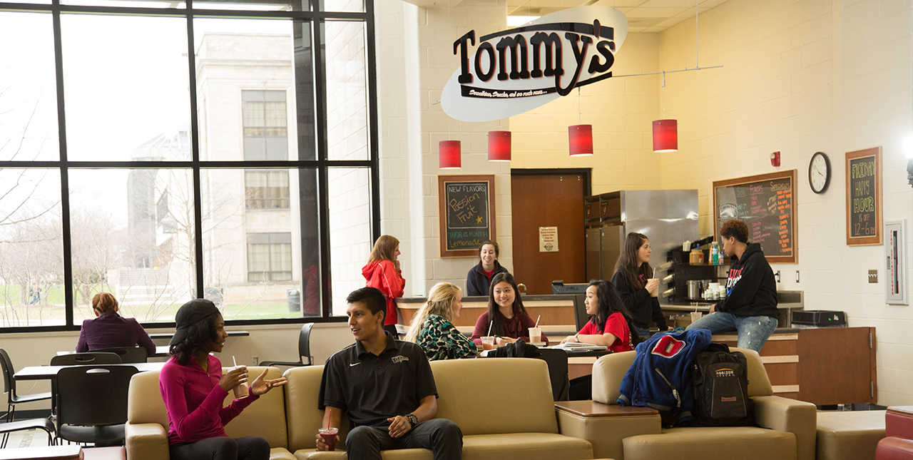 Students at Tommy's.